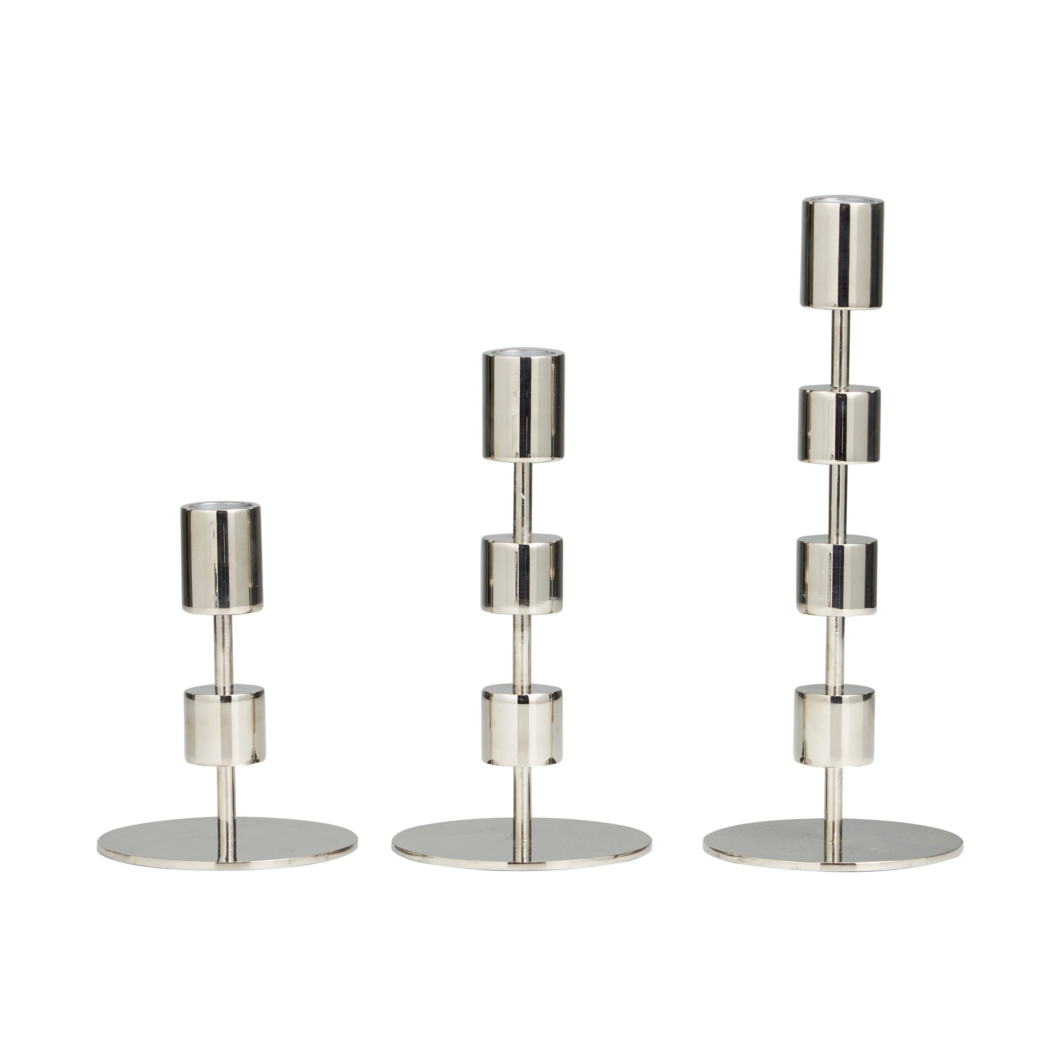 Contemporary Metal Candle Holders