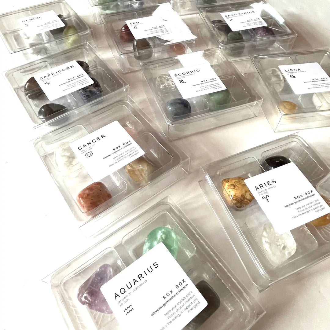 Aries Zodiac Crystal Box