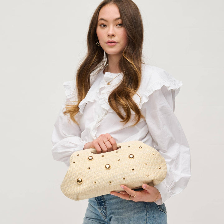 Mallory Studded Clutch