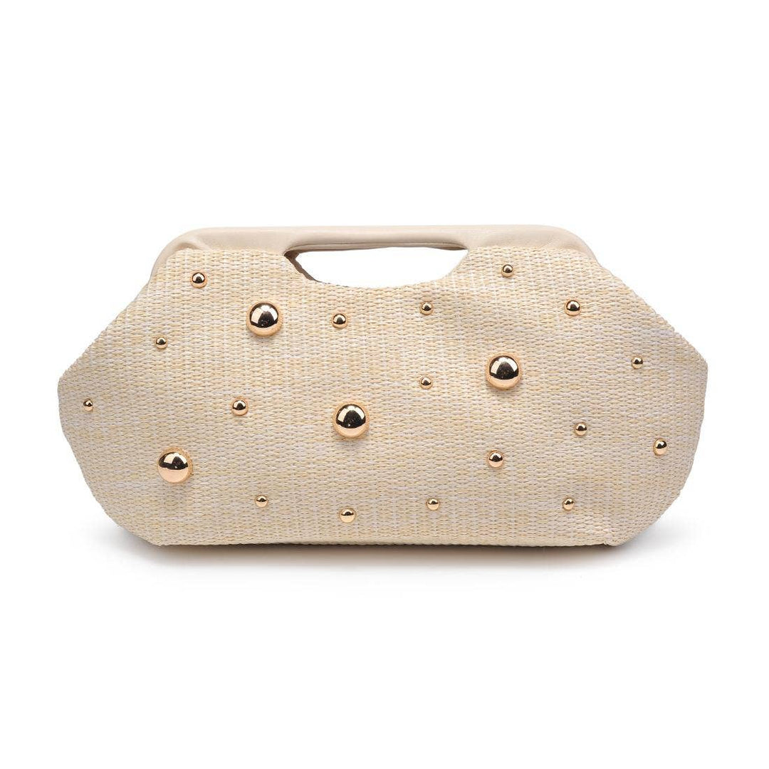 Mallory Studded Clutch