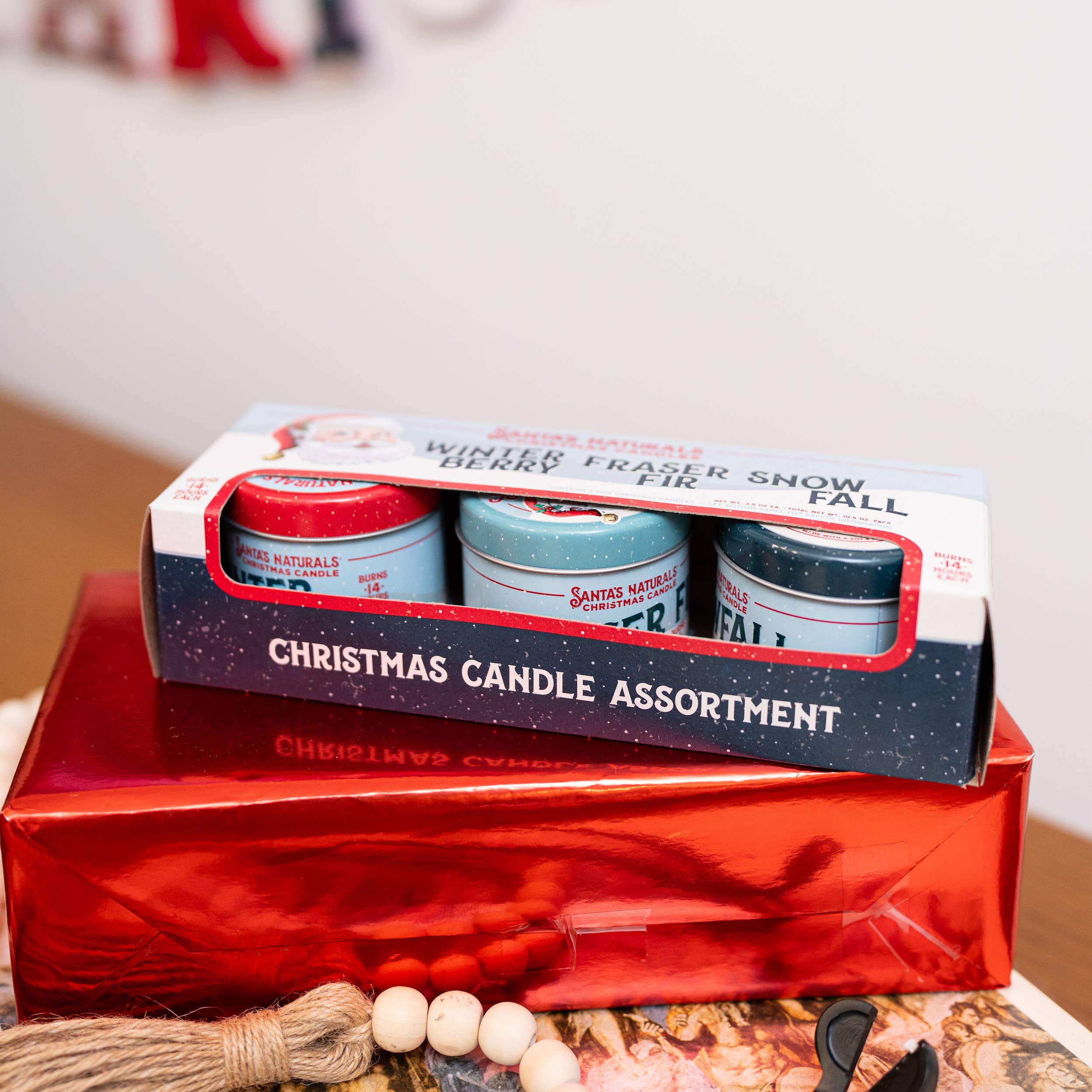 Natural Christmas Candle Discovery Set