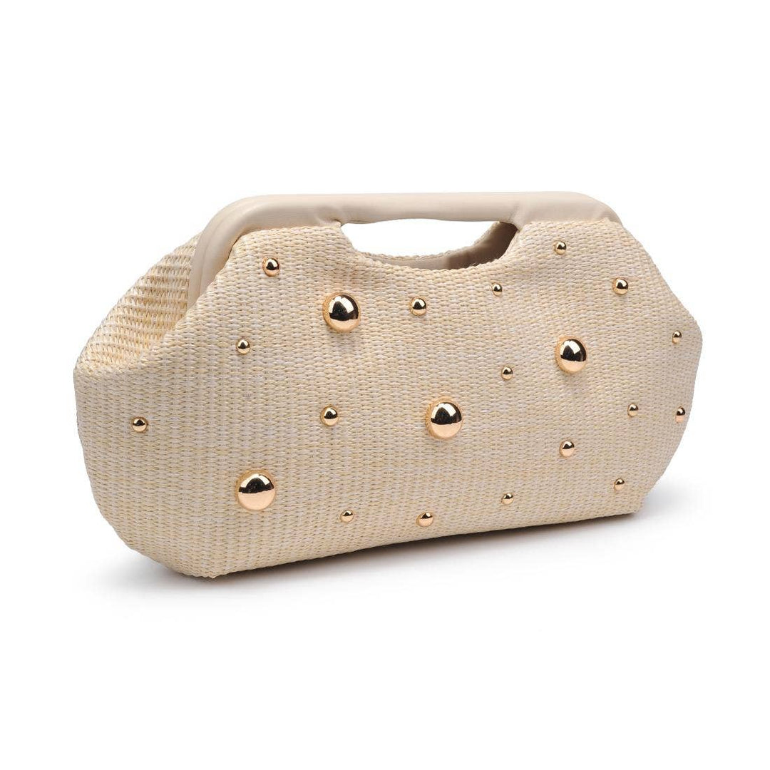 Mallory Studded Clutch