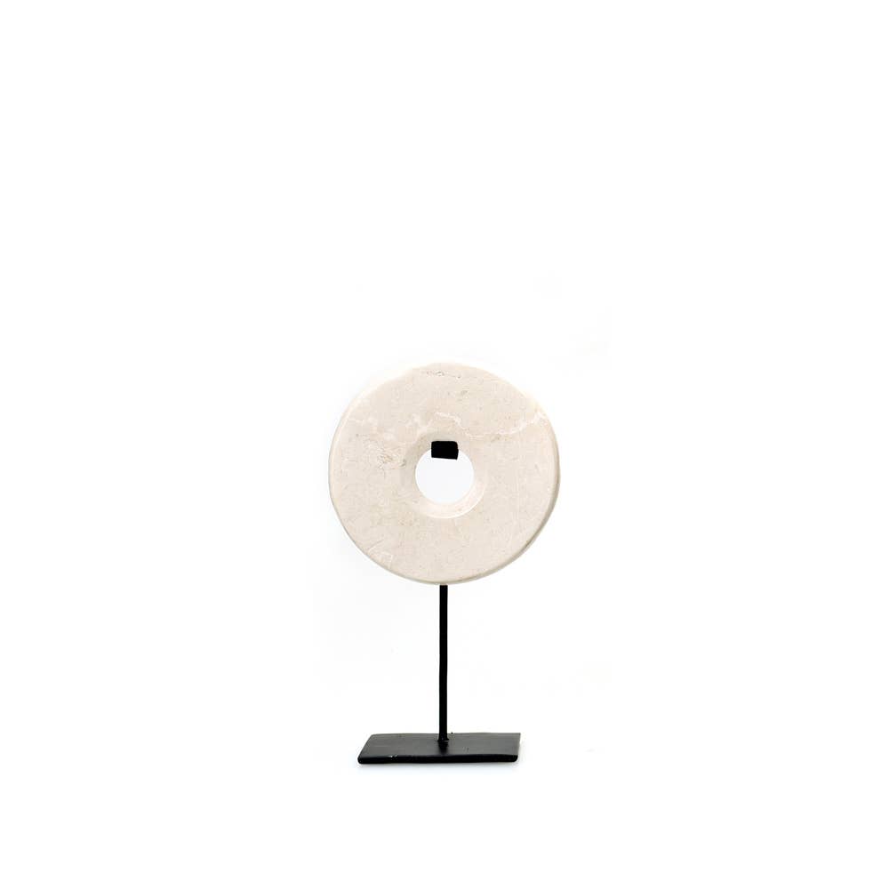 Marble Disc on Stand