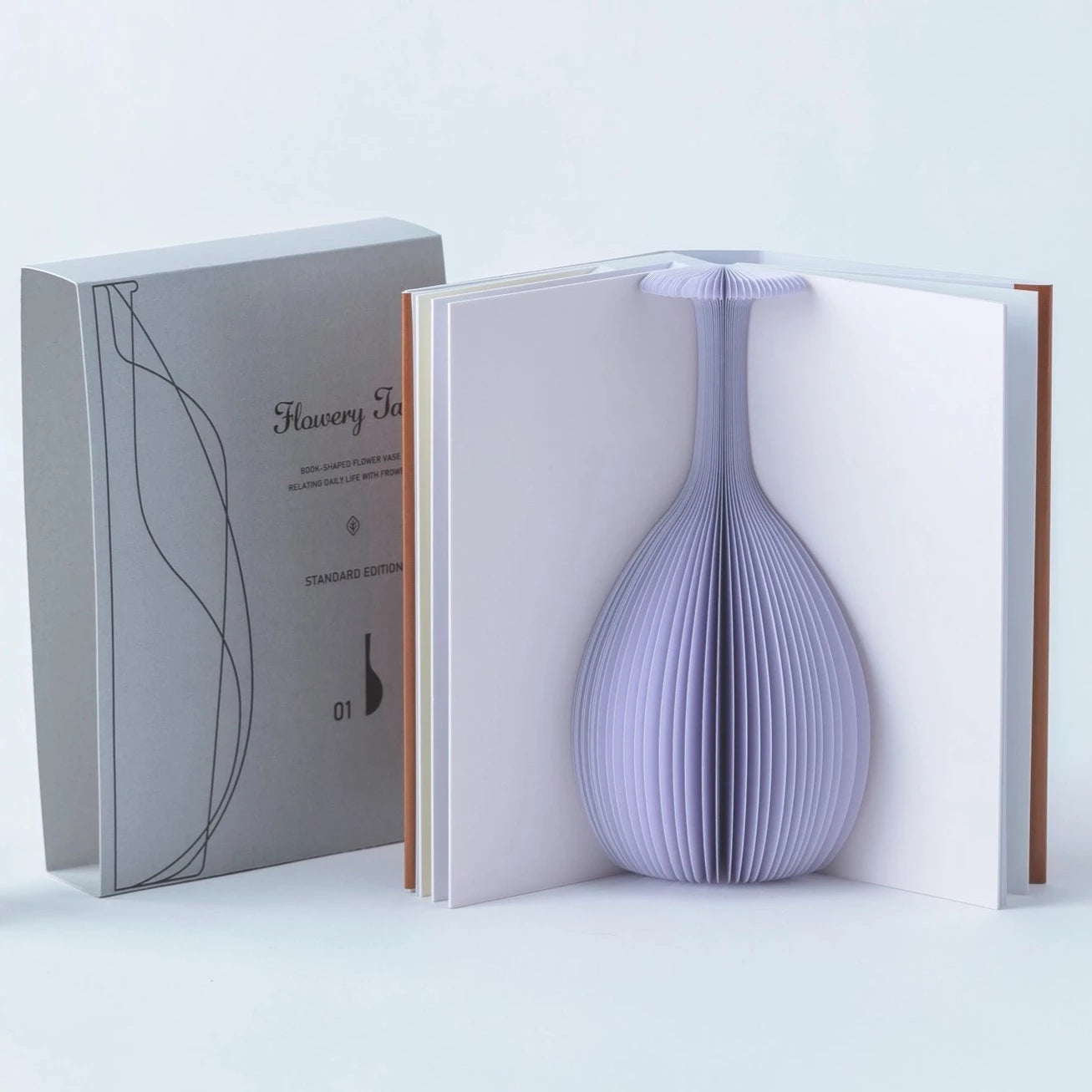 Bubbles Book Vase