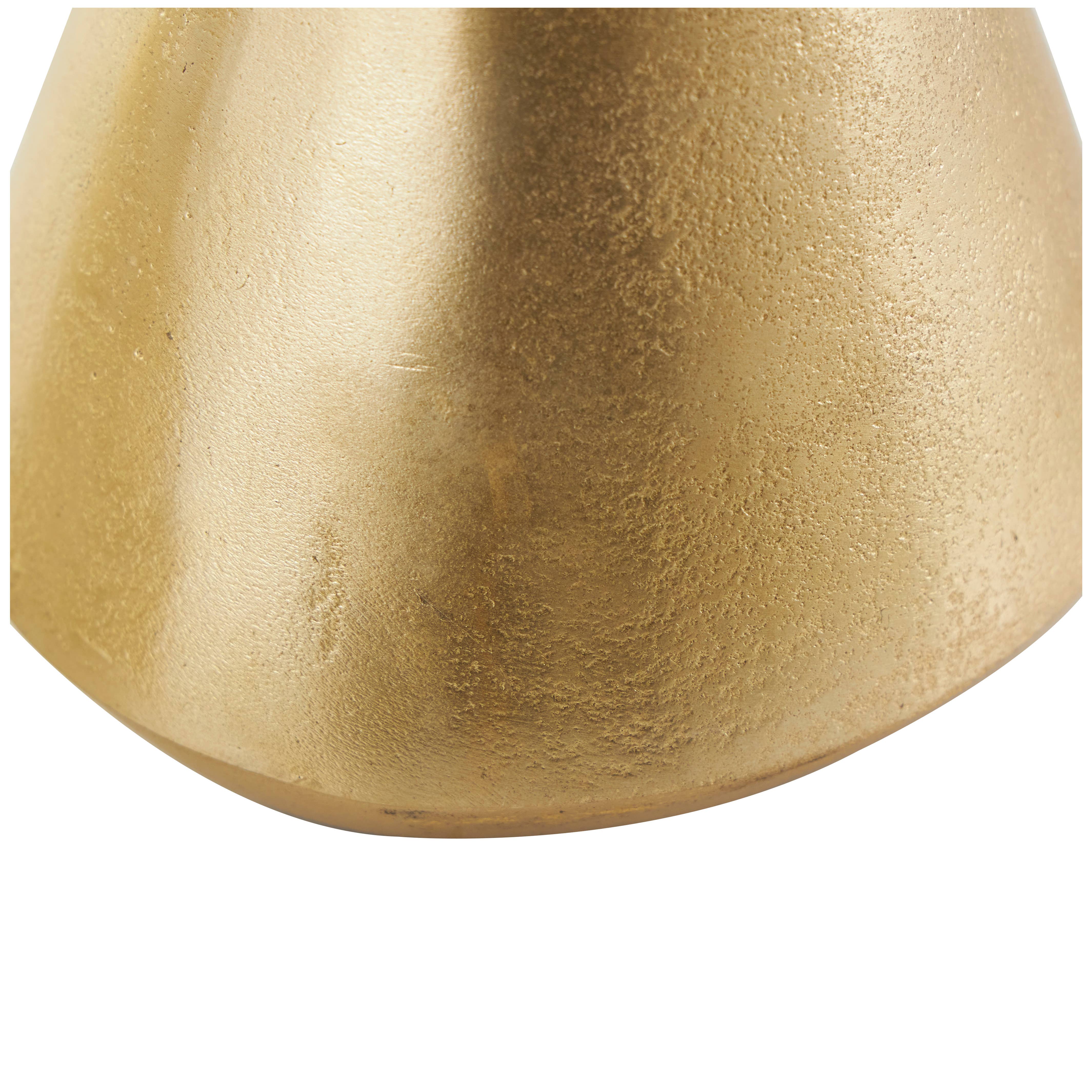 Glam Gold Metal Vase