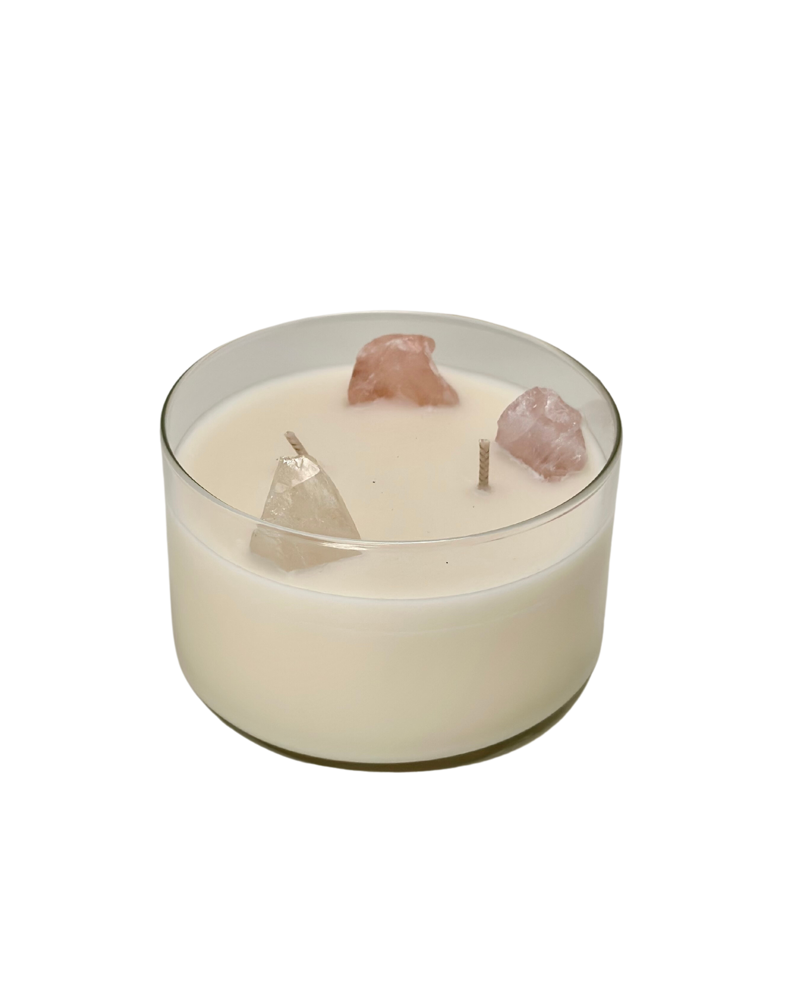 Crystal Candle - Rose Quartz