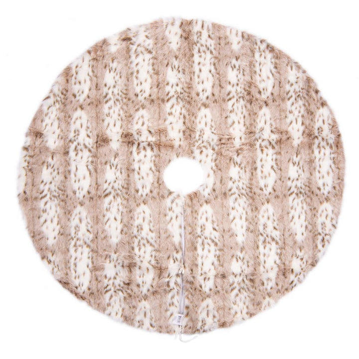 Celine Iberian Faux Fur Tree Skirt