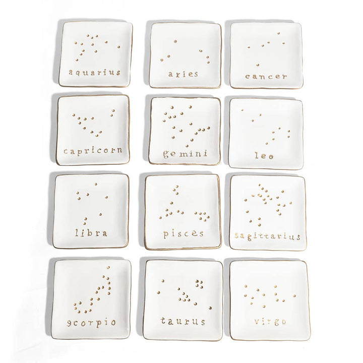 Zodiac Ceramic Soap Dish