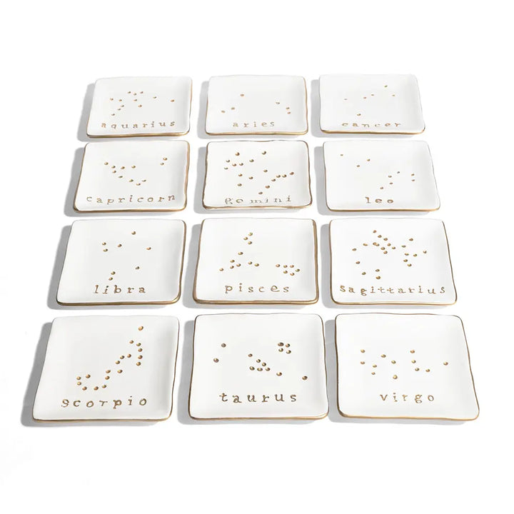 Zodiac Ceramic Soap Dish